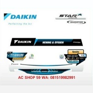 AC DAIKIN 1/2 PK FTKC15TVM4 STAR INVERTER LOW WATT R32 FTKC SERIES NEW