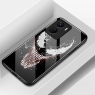 Case For VIVO Y16 Y35 5G Y56 5G Phone Movie Character Shockproof Glass Shell