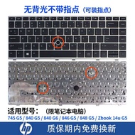 คีย์บอร์ด HP 745 840 846 G5/G6 848 Zbook 14U G5 G6 Mjyvmt-Th