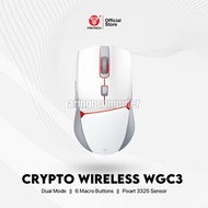 Fantech WGC3 GAMING CRYPTO WIRELESS Mouse - WHITE
