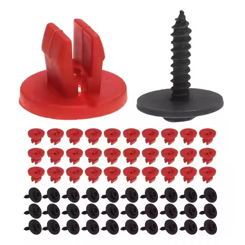 20/60Pcs Engine Undertray Cover Clips Screws For Ford Focus Mondeo Car Accessories F8Q7