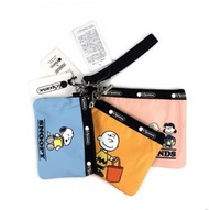 Snoopy Miffy Pokemon lesportsac 掛勾袋 拉鏈袋 證件袋