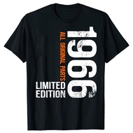 Men's cotton T-shirt Vintage 1966 59th Birthday Gifts 59 Years Old T Shirts Cotton Streetwear Short 