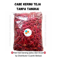 cabe kering Teja Asli Garut murah 100gr - cabai merah - cabe bubuk --- bumbu bakso Aci - seblak baso