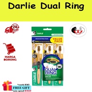 Darlie Charcoal Gold Dual Ring Toothbrush (3's)