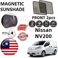 Nissan NV200 Front Epic Magnetic Sunshade (2pcs) Accessories Automotive