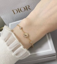 Dior Rose des Vents 黃金鑽石手鏈