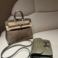 H Home Platinum 25cm Dove Gray hermes Platinum birkin Bag hermes Inner Seam Rare Leather 25cm Platin
