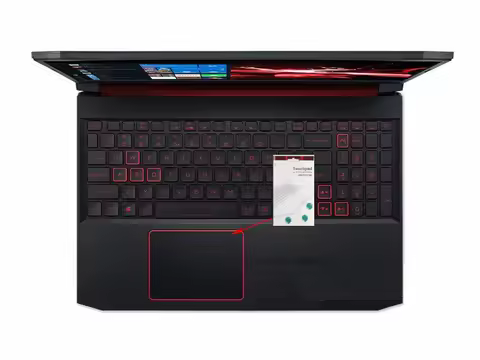 Matte Touchpad film Sticker Trackpad Protector film For Acer Nitro 5 AN515 54 AN517 51 AN517 AN515 5