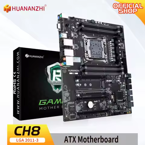 HUANANZHI X99 CH8 LGA 2011-3 XEON X99 Motherboard support Intel E5 2640 2666 2670 2678 2696 V3 V4 DD