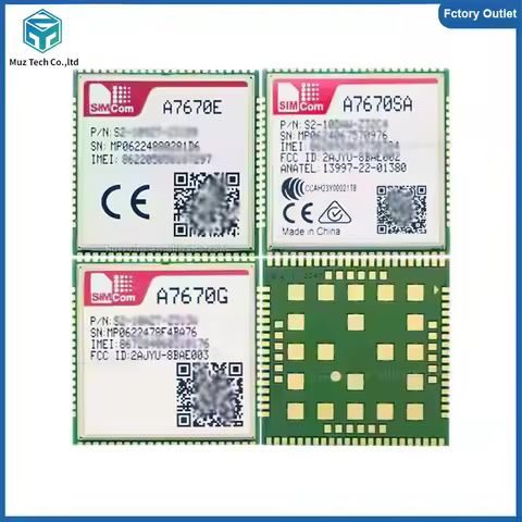 Original Wholesale SIMCOM A7670 Series LTE CAT1 Module Support 4G+2G Module A7670E A7670SA A7670G LT
