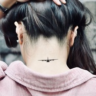 OhMyTat C-130 空中大力士 Hercules Airborne 紋身貼紙 (2 張)