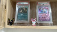 仙子伊布+月亮伊布(精靈球碎閃)2024 Pokemon SV8a JP Sylveon & Umbreon PSA 10