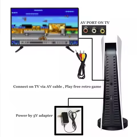 G155 TV Game Console 8Bit Retro Consola Video Juegos 200 Classic Games Built-In GS5 Station wireless
