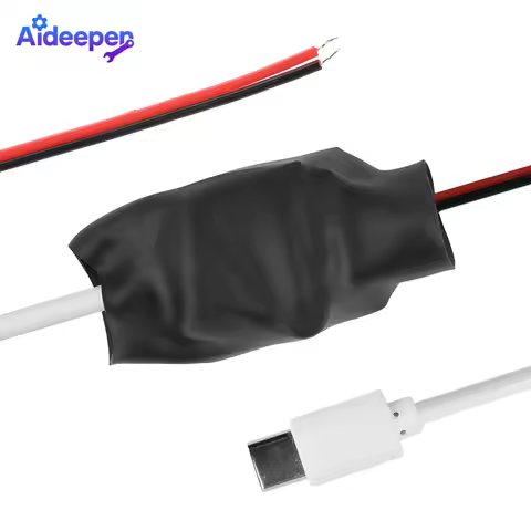AC 220V to DC 5V Voltage Inverter Mini DC Power Supply USB/Type C Interface DC Power Supply Charger
