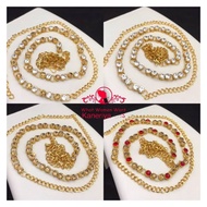 SINGLE STONE HIP CHAIN