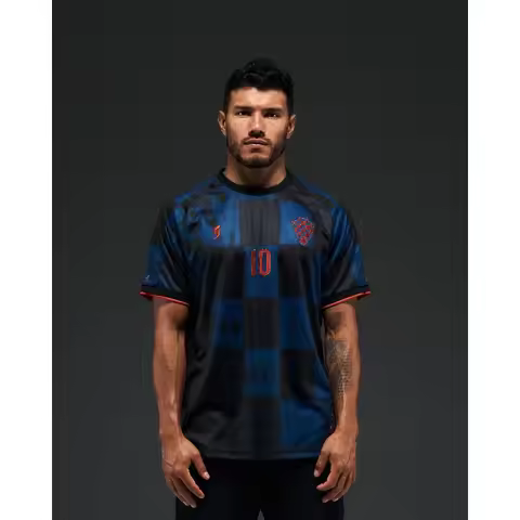 Supporting World Football Events, Colombia Creative Concept Jersey, Summer Jersey Designed for Solo