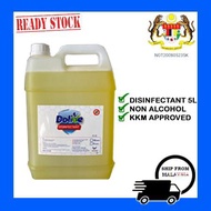 Dolive Sanitizer &amp; Disinfectant No Alcohol (5L) - Ready To Use Surface Wiping, Spraying, Nano Mist, Spray Gun