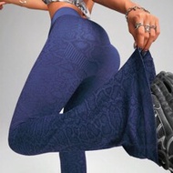 Women Activewear Seamless Sports Flare Leggings, Breathable Mesh Cut Out & High Elastic Dry Fit Gym 