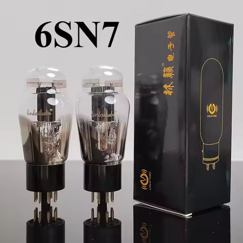 LINLAI 6SN7 Vacuum Tube HIFI Audio Valve Replaces 6H8C 6N8P CV181 5692 Electronic Tube Amplifier Aud