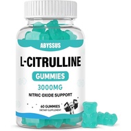 ABYSSUS L Citrulline Gummies for Men 3000mg - Nitric Oxide Supplement for & Energy, Chewable L-Citru