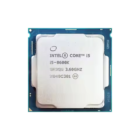 Intel Used Core i5-8600K i5 8600K 3.6 GHz 9M 91W LGA 1151