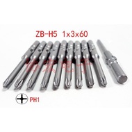 0x1.5 X80 X80 Electric Bit ZD-H40X2.5 X60 0x2x80ZJB Bit 0x1.7 X60ZD-H5 LEJM