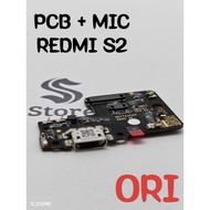 CONNECTOR CHARGER + MIC XIAOMI REDMI S2 ORIGINAL FLEXIBLE CAS CONNECTOR BOARD CAS PCB BOARD XIOAMI R