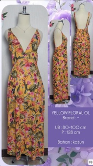 Overal Dress wanita ld kecil sampai jumbo dress Preloved