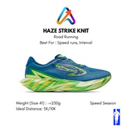 HIJAU 910 Nineten Haze Strike Knit Teal/ Lime Green Green