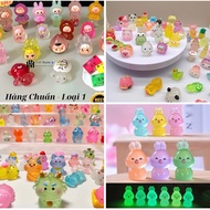 [Mua Sét 100 tặng 10] Túi mù DẠ QUANG PHÁT SÁNG labubu cappy Túi mù động vật phát sáng labubu cappy 