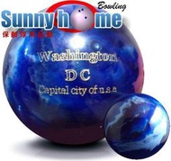 Sunny Home 保齡球用品館- 進口高級藍銀混色POLY保齡球10-11-12磅