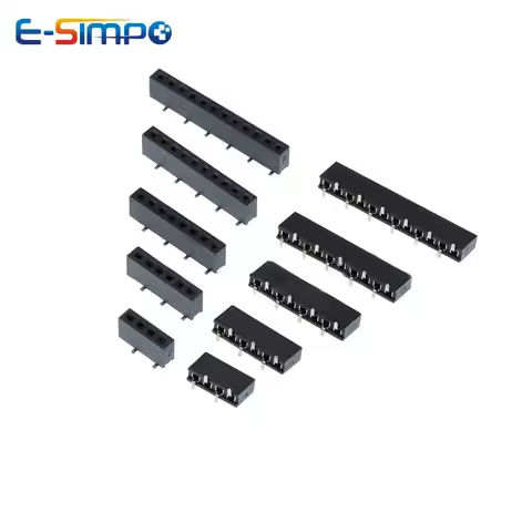 20pcs 2.54mm SMD Stackable 1x2/3/4/5P 6P 7P 8P 10P 20P-40P Short Low Profile PH3.5 Single Row Rohs S