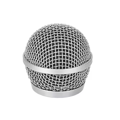 New Ball Head Mesh Microphone Grille For Shure PG58 PG48 Microphones Replacement Accessories