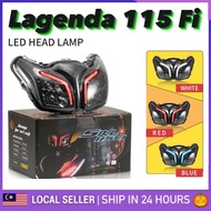 ZHIPAT Lagenda 115 FI SRL115 FI LED Head Lamp Assy Lampu Depan lagenda115 fi HEADLAMP RED EYE MATA G