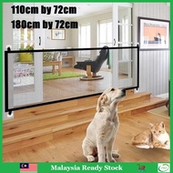 Magic Gate Portable Folding Mesh Pet Safety Gate Fence