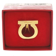 Salvatore Ferragamo Gancini 0171487 絲巾環，金色，0004，成色極佳 [二手] Salvatore Ferragamo