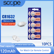 5-50PCS SONY CR1632 CR 1632 3V Lithium Battery LM1632 BR1632 ECR1632 For Watch Car Key Remote Control Calculator Button Cell