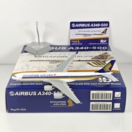 Singapore Airlines Airbus A340-500 Die-Cast Model 1:400 Scale