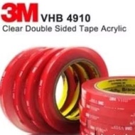 Double Tape VHB 4910 Clear-Adhesive Original3m-Double tip 12mm