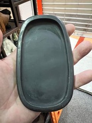 日本回流老龍溪硯，老料，包漿老，小巧，手感相當好，跟老墨條一塊，喜歡日本書道的不要錯過了