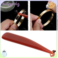 MOILYGOODSG Jewelry Polishing Tool, Multiple Sizes Agate Material Agate Burnisher, Professional Glos