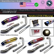 LC135 32MM (T-BURUNG)&lt;&lt; EXHAUST SYSTEM EXZO EXZOS PIPE PAIP YAMAHA LC 135 TBURUNG 32 MM