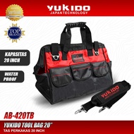 YUKIDO 20" Inch Tool Bag Large Multifunction Storage Tool Bag - AB420Tb / Tool Bag