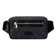 กระเป๋า GUCCI GG BLACK BELT BAG (BLACK/GREY)