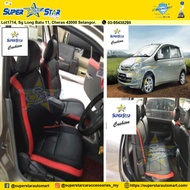 Superstar Cushion Perodua Viva 660/850 PU Luxury Leather Seat Cover