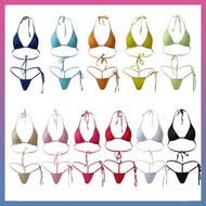Bikini set Women sexy Bra Bikini with G - string / thong and Bra Set