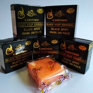 K Brothers Black Soap Original (black spot) from Thailand 12pcs