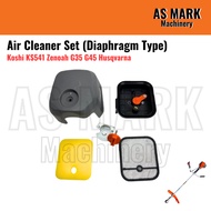 Air Cleaner Set Diaphragm Type Koshi KS541 Straight Shaft Brush Cutter Mesin Rumput Zenoah G35 G45 H