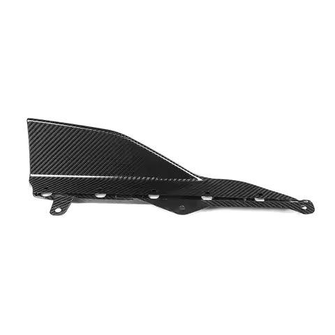 Real Dry Carbon Fiber Side Skirts Winglet Side Door Lips Replacement For BMW 2 Series G42 220d 220i 